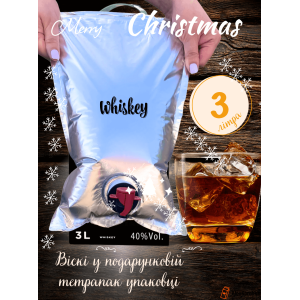 Виски Джек Денелс 3 литра в тетрапаке